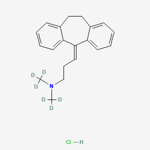 Chemical structure of Amitriptyline-d6 hydrochloride