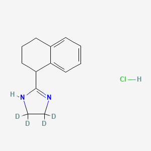 Chemical structure of Tetrahydrozoline-d4 hydrochloride