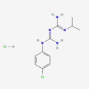 Chemical structure of Proguanil-d6 hydrochloride
