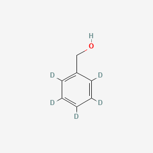 Chemical structure of Benzyl alcohol-d5