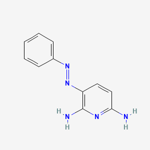 Chemical structure of Phenazopyridine