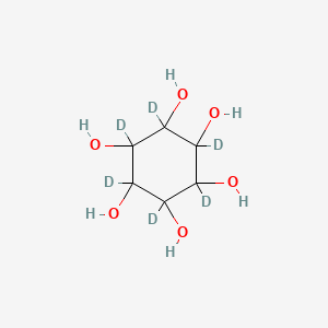 Chemical structure of i-Inositol-d6