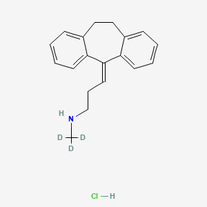Chemical structure of Nortriptyline-d3 hydrochloride