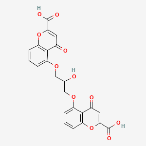 Chemical structure of Cromolyn