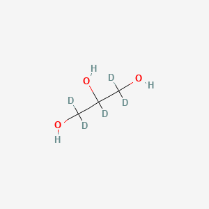 Chemical structure of Glycerol-d5