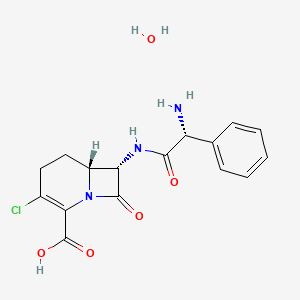 Chemical structure of Loracarbef hydrate