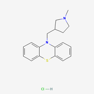 Chemical structure of Methdilazine hydrochloride