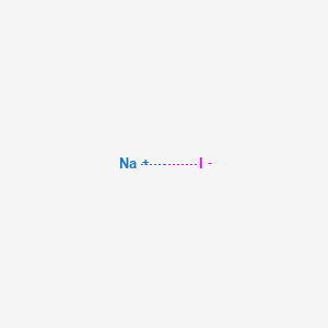 Chemical structure of Sodium Iodide