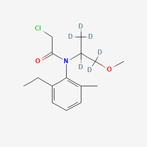Chemical structure of Metolachlor-d6