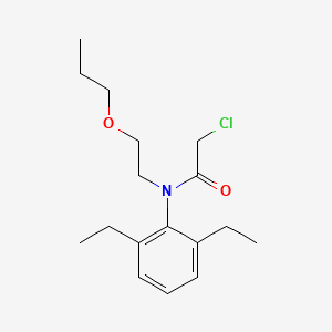 Chemical structure of Pretilachlor