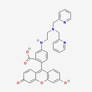 Chemical structure of ZnAF-1