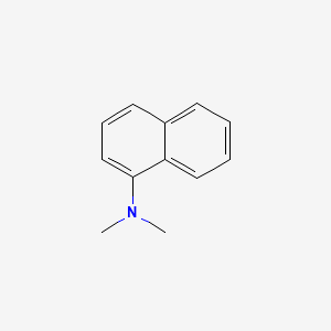 Chemical structure of N,N-Dimethyl-1-naphthylamine