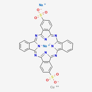 Chemical structure of Direct Blue 86