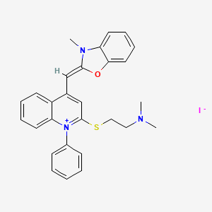 Chemical structure of SYBR Green II