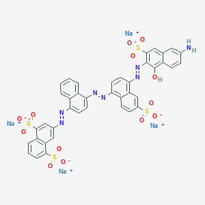 Chemical structure of Direct Blue 71