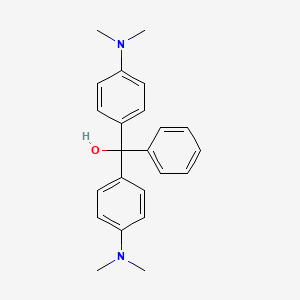 Chemical structure of Malachite Green Carbinol base
