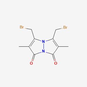 Chemical structure of Dibromobimane