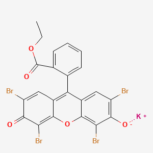 Chemical structure of Ethyl eosin