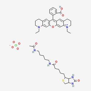 Chemical structure of ATTO 565 biotin