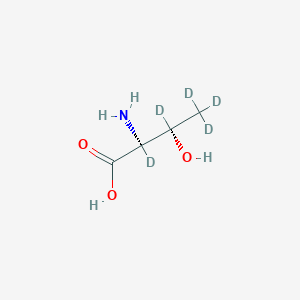 Chemical structure of L-Threonine-d5