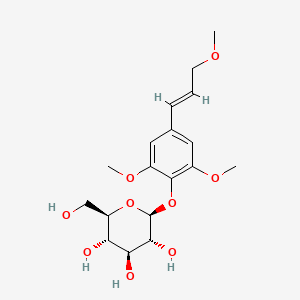 Chemical structure of Methylsyringin