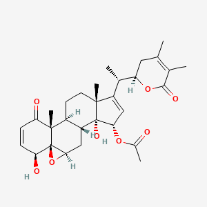 Chemical structure of Withangulatin A