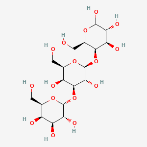 Chemical structure of 3α,4β-Galactotriose