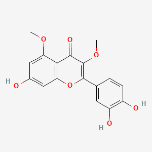 Chemical structure of Caryatin