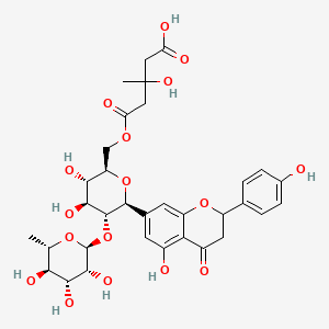 Chemical structure of Melitidin