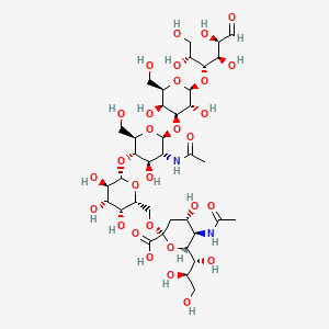 Chemical structure of LSTc