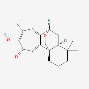 Chemical structure of Miltipolone