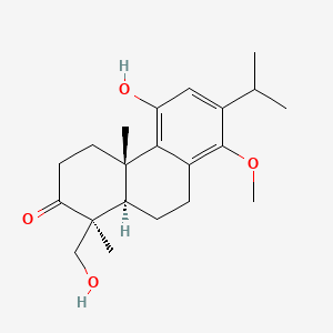 Chemical structure of Triptonodiol
