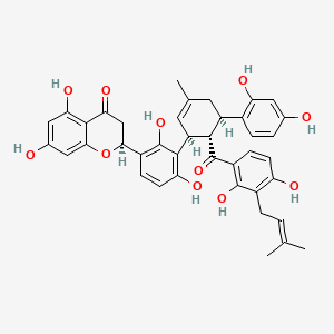 Chemical structure of Kuwanon O