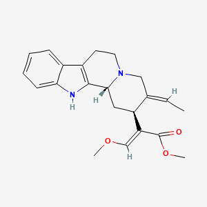 Chemical structure of Villocarine A