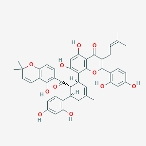 Chemical structure of Kuwanon W