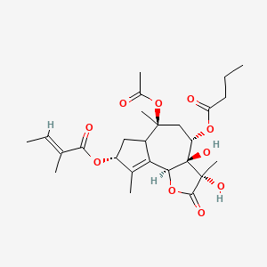 Chemical structure of Notrilobolide