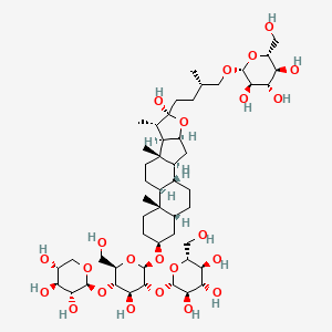 Chemical structure of Officinalisnin-II