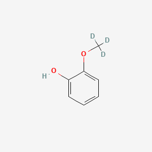 Chemical structure of Guaiacol-d3