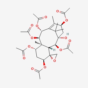 Chemical structure of 1β-Hydroxybaccatin I