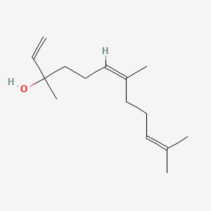 Chemical structure of cis-Nerolidol