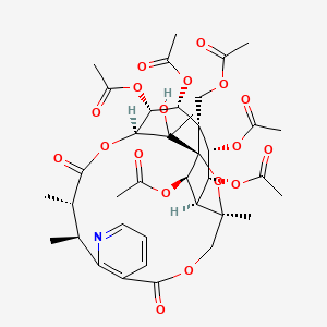 Chemical structure of Euonymine
