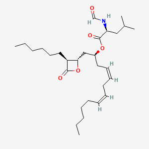 Chemical structure of Lipstatin