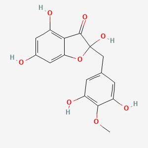 Chemical structure of Amaronol B