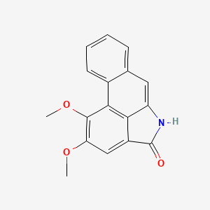 Chemical structure of Cepharanone B