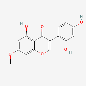 Chemical structure of Cajanin