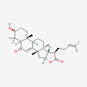 Chemical structure of Meliasenin B