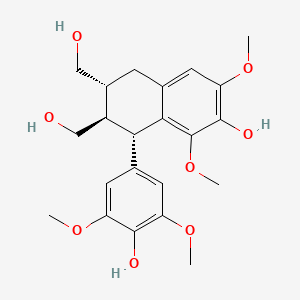 Chemical structure of Lyoniresinol