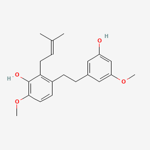 Chemical structure of Canniprene