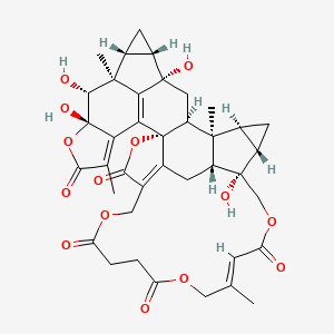 Chemical structure of Chloramultilide B