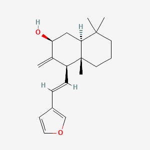 Chemical structure of Coronarin A